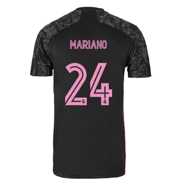 Maglia Real Madrid 3ª NO.24 Mariano 2020-2021 Nero
